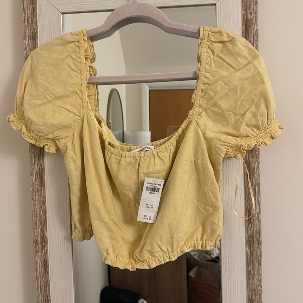abercrombie cropped top